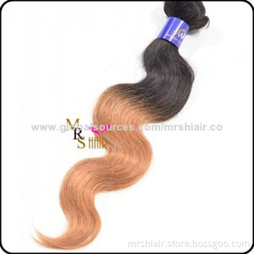 20-inch Omber Color Weight 100g Brazilian Virgin Hair Extensions